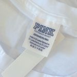 Victoria's Secret Pink Victoria’s Secret Crew Neck Silver Rhinestone Glitter Tees Size Small Photo 4