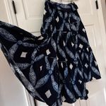 Ulla Johnson Eiko Skirt Indigo Size 2 Diamond Shibori Print Cotton Poplin Blue Photo 9