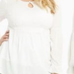 OUTLANDER by Torrid Time Traveler Off White Tunic & Camisole Crepe Rayon SZ 3 Photo 0