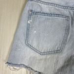 Pistola  Womens Jean Shorts Sz 25 Distressed Light Wash Denim Cutoff High Rise 3" Photo 7