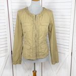 J.Crew Chino Braided Trim Twill Utility Blazer Jacket Tan 4 Photo 1