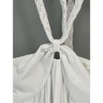 Aerie white linen blend maxi dress Size M Photo 2