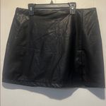 Steve Madden NWT  PU leather‎ skirt Photo 1