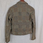 Gap Distressed Cotton Patchwork 2000's Blazer Size 6 Photo 5