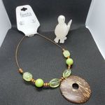 NWT Fiesta Brown & Green Necklace Brown Photo 1