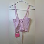 4TH RECKLESS NWT Knit Set Pink Scorpios Trouser Size S and Crop Top Size M Photo 12