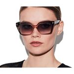 Tom Ford  TF1030 Winona Sunglasses Dark Havana Women's Photo 5