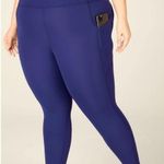 Fabletics NWT Oasis PureLuxe High-Waisted Pocket Legging 7/8 Navy Blue Size 4X Photo 0