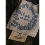 Blue Rain  Army Green size S linen blend wide leg capris Photo 3