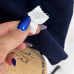 J.Crew 100% Merino Wool Sophie Cropped Blazer Sweater Open Front Navy Size 2 Photo 5