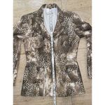 Joseph Ribkoff Joseph Ribhoff  Snake Animal Print Jacket‎ Size 6 Made In Canada Photo 4