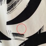 Sympli Black & White Abstract Print Jersey Tank Top Size 10 Photo 7