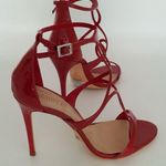 Schutz Women's Rania Scarlet, 6.5 Heeled Sandal NWOB Photo 1