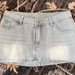 SheIn  light blue mini denim skirt Photo 0