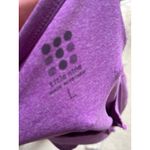 Title Nine  1/4 Zip Long Sleeve Purple  Shirt with Zipped Pocket Women's Large Photo 4