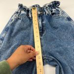 PacSun Seabreak Mom Jeans Womens XS Blue Denim Cotton High Rise Paperbag Waist Photo 8