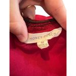 Honey Punch  Boutique Strapless Embroidered Maroon Red Women’s Romper Size Medium Photo 3