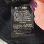 All Saints Zuri Black Metallic Mini Dress Size Small Photo 13