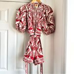 Farm Rio  Off White Tropical Cameo Romper Photo 2