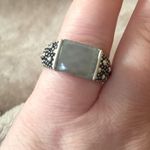 Sterling Silver MICHAEL DAWKINS Starry Night Mother of Pearl  925 Ring Sz 9 Photo 5