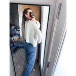 Anthropologie Moth Cream White Cropped Sweater Photo 1