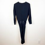 Michelle Mason Mason by Obi Long Sleeve Silk Wrap Dress 0 Black Photo 2