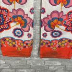 Diesel  White Floral Embroidered Flare Jeans Photo 4