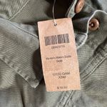 Duluth Trading Co Womens XS Makers Studio Dress Olive Green Pockets Long Sleeve Photo 4