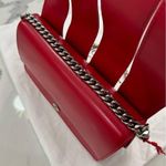 Alexander McQueen Slash Cutout Knuckle Calfskin
Shoulder Bag Photo 8