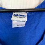 Gildan  Womens' Size Small Blue 'Merica Graphic‎ Tank Top Photo 1