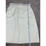 Escada Margaretha Ley women cream linen skirt Size 42 Size L Photo 3