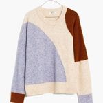 Madewell Cedarbrook Pullover Sweater in Colorblock Wool Blend Size Xsmall Photo 1