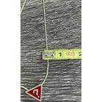 Guess Los Angeles Silver Women's Necklace Red Pendant Stamped Y2K RARE Photo 5