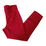 Torrid Red Polka Dot Full Length Leggings Size 1X 16 18 Womens NWOT Photo 0