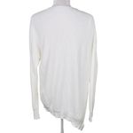 Athleta  Asymmetrical Rest Day Crewneck Sweater Small Ivory Photo 1
