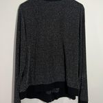 Torrid Knit Lurex Black Bomber Jacket Size 3X Photo 5