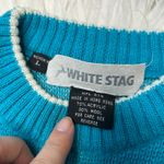 White Stag Vintage Winter Knit Sweater Womens Size Large Fair Isle Snowflake Ski Photo 4