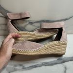 Rockport NWOB Women's Blush Suede Marah Sandals Sz 9 Espadrille Comfort Pink Photo 5