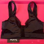 Forplay Satin and Lace Black Bralette Size M Photo 5