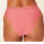 ANDIE NWT Swim Riviera High-Waisted Bikini Bottom Punch Orange XS Retro Fun Photo 2