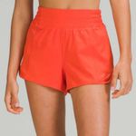 Lululemon Hotty Hot High Rise Athletic Shorts Autumn Red Orange 12 Photo 0