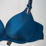 Victoria's Secret  Bra Womens 34B Teal Blue Sexy Little Things Push Up adjustable Photo 2