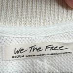 Free People Free‎ People Asher Thermal Knit V-neck Top M Photo 1