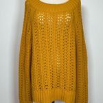 J.Crew Open Knit Sweater Cozy Chunky Cotton Blend Super Soft Womens Size Large Photo 1