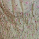 Elodie Spring Green and Pink Petals Cropped Top Size XL Sexy Summer Photo 6