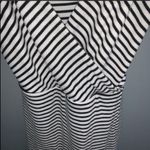 Urban Outfitters UO white ribbed deep v faux wrap romper Photo 6