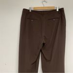 CAbi Brown Wide Leg Womens Trouser Dress Pants 14 Chino Career Work Office Photo 4