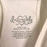 Free People White Seamless Ribbed Bodysuit Size M/L Photo 1