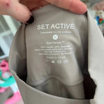 Set Active  sportbody leggings high waisted bone pockets cream beige oat milk Photo 5