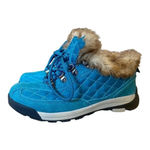 Lands' End 420475 Powder Belle Teal Suede Shoe 6.5 Photo 1